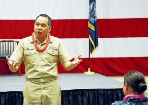 Navy Rear Adm Peter Gumataotao 05182017